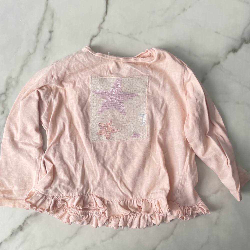 Zara Baby Girl Long Sleeve Top Size 18-24 Months ⭐️